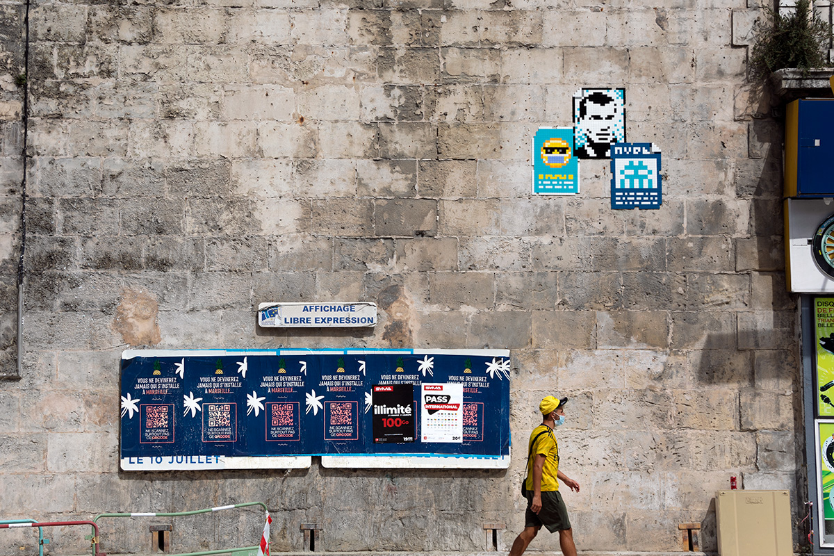 Invader - Background image