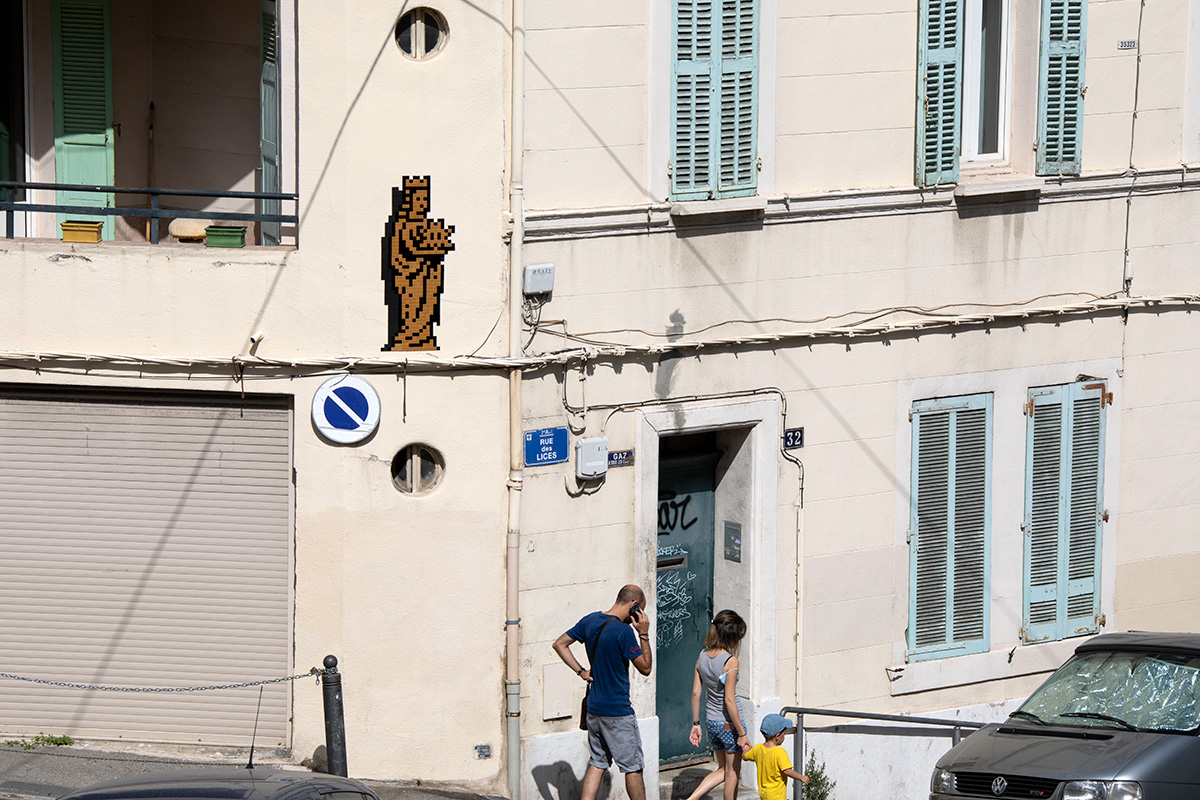 Image de fond - Invader