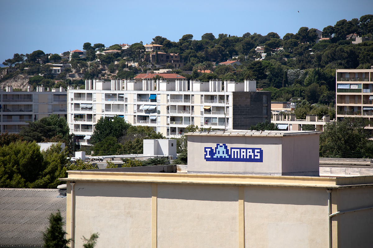 Invader - Background image