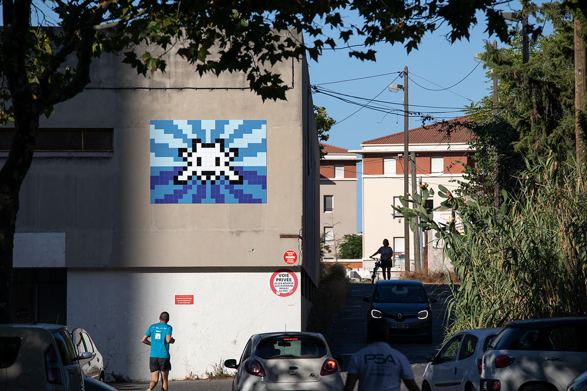 Image de fond - Invader