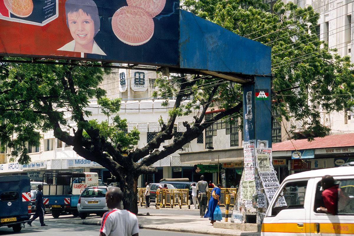 Invader - Background image