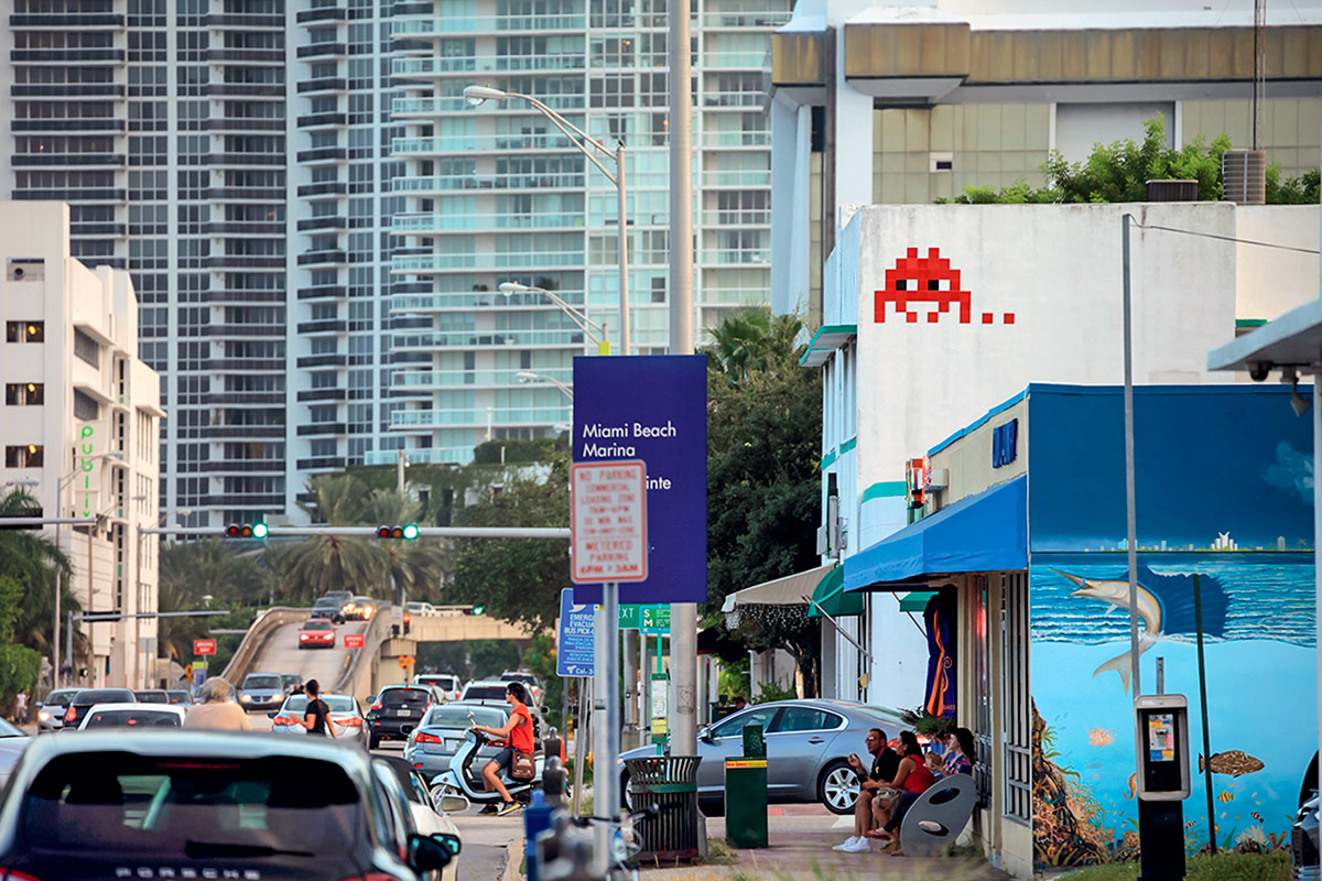 Invader - Background image