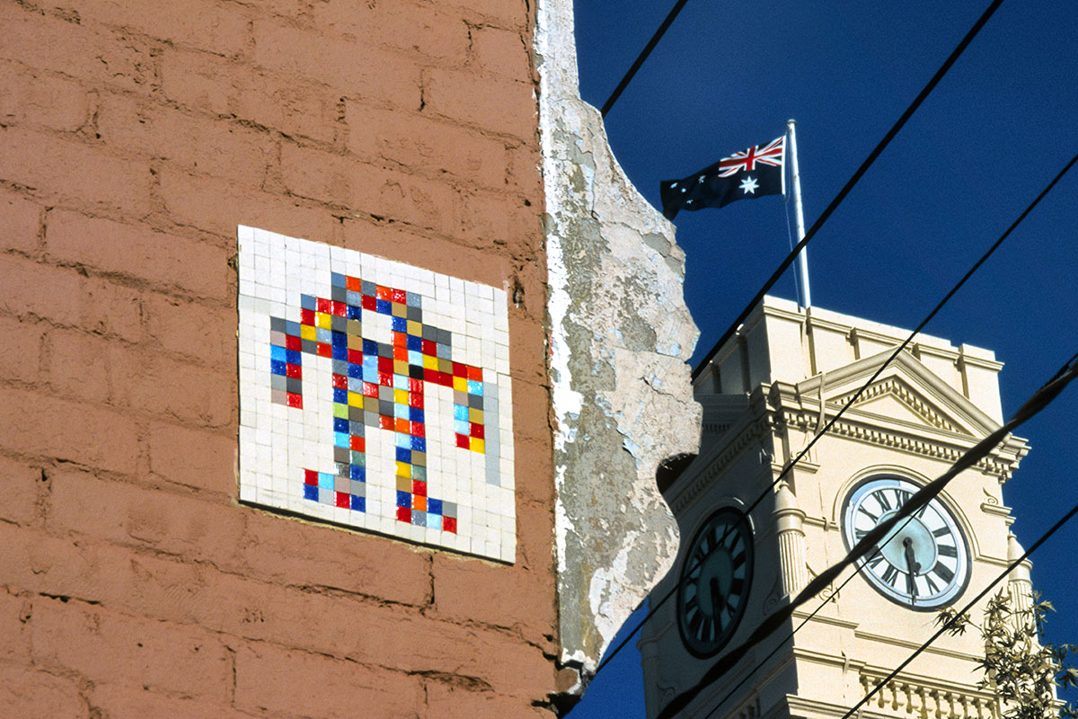 Image de fond - Invader