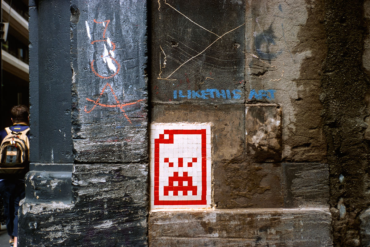 Invader - Background image