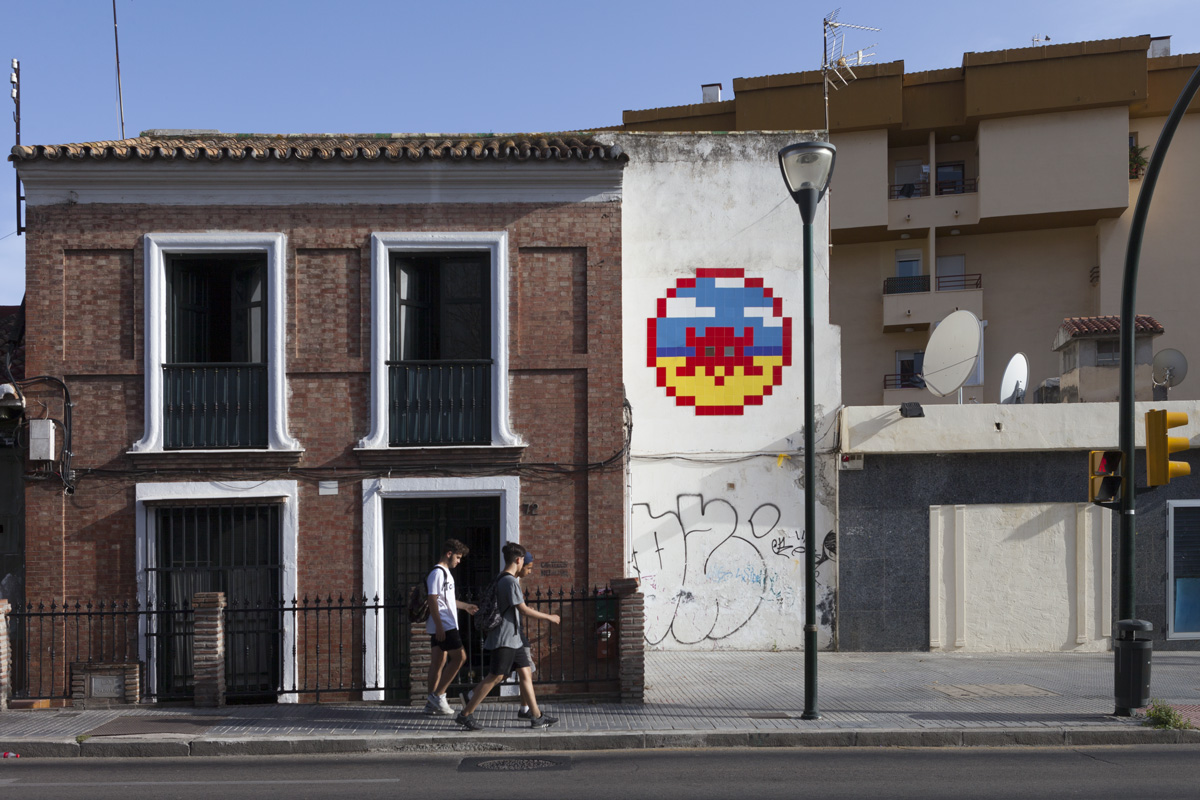 Image de fond - Invader