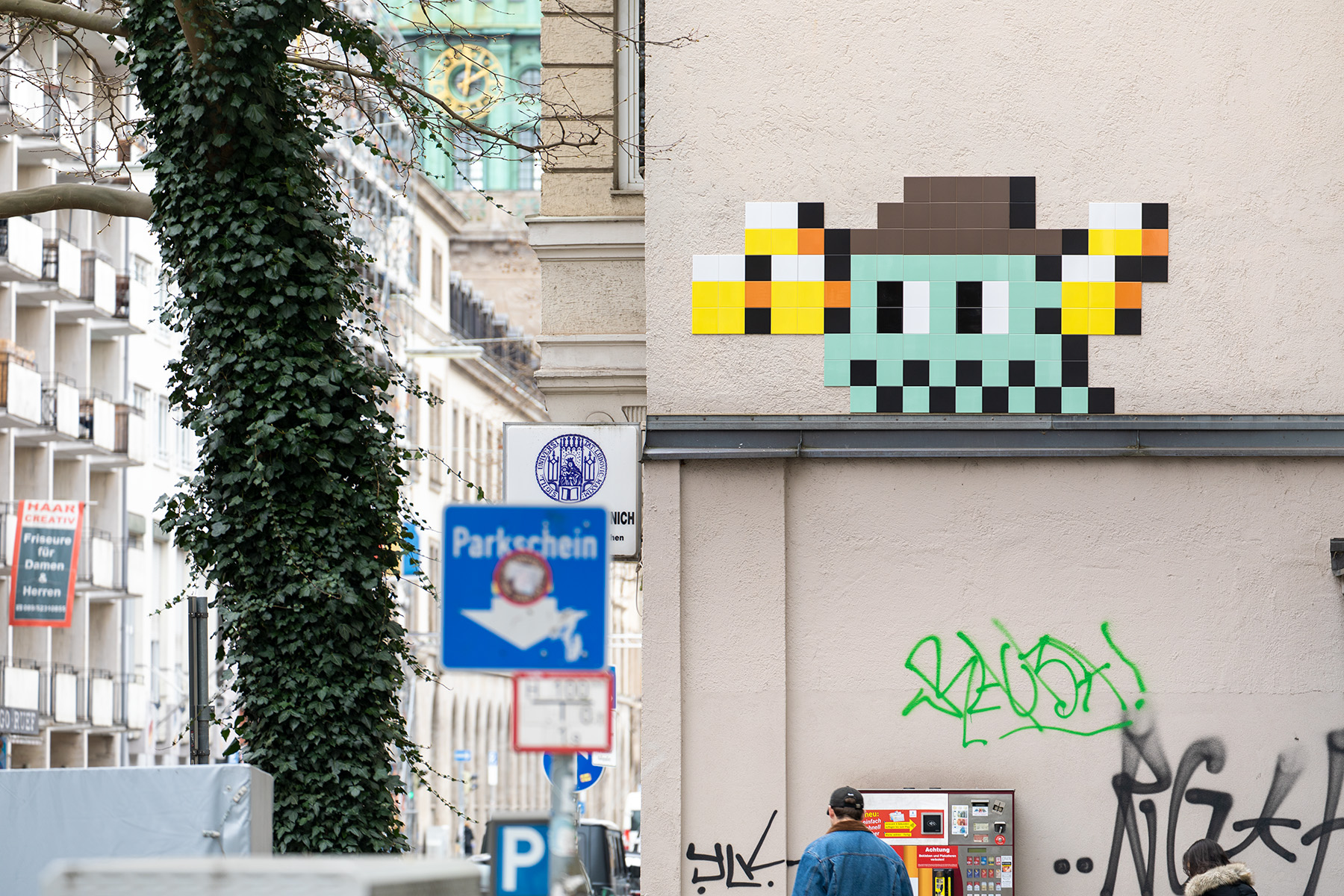 Image de fond - Invader