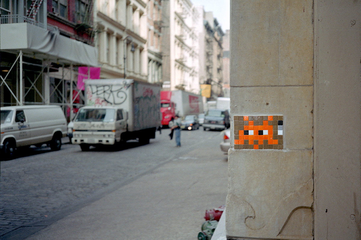 Image de fond - Invader