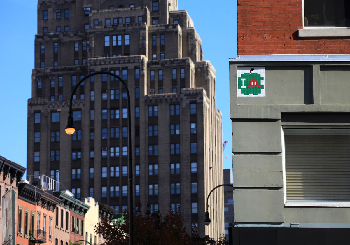 Image de fond - Invader