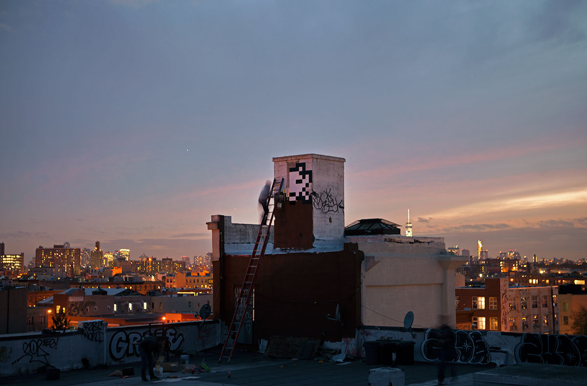 Image de fond - Invader