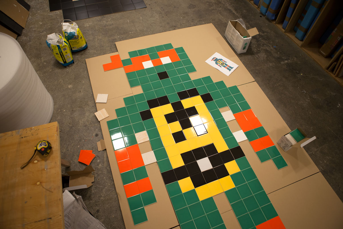 Invader - Background image