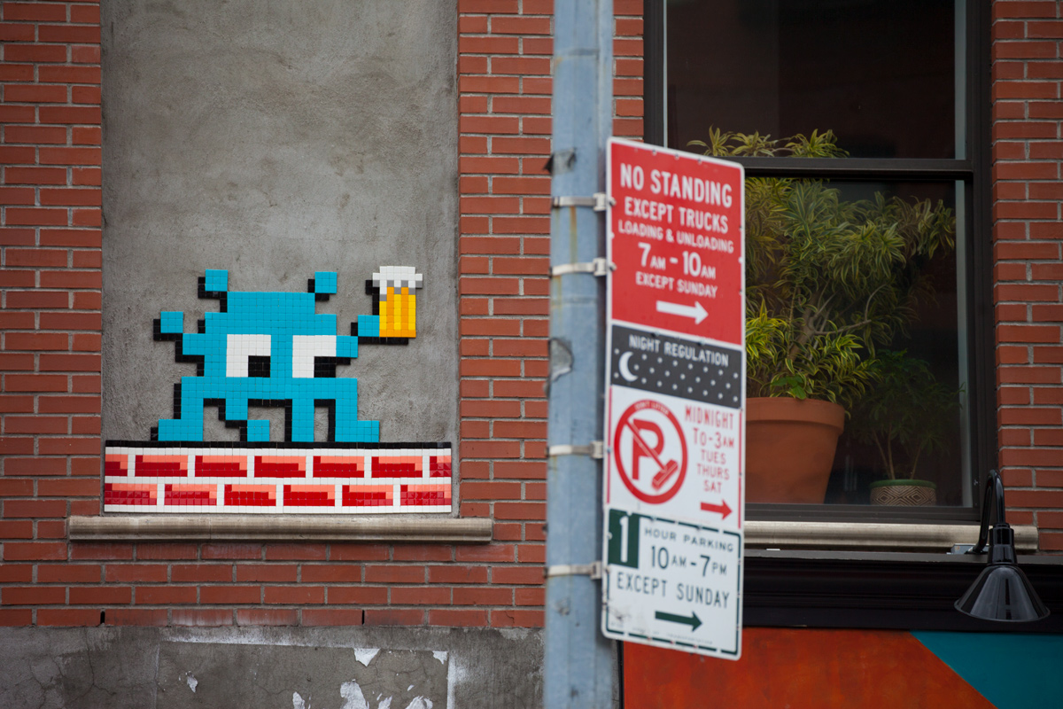 Invader - Background image