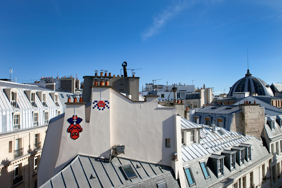 Invader - Background image