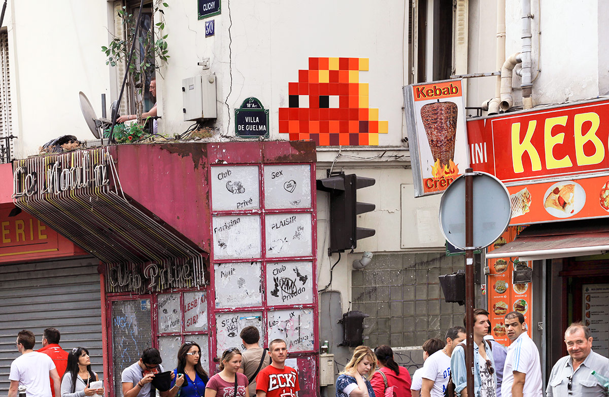 Invader - Background image