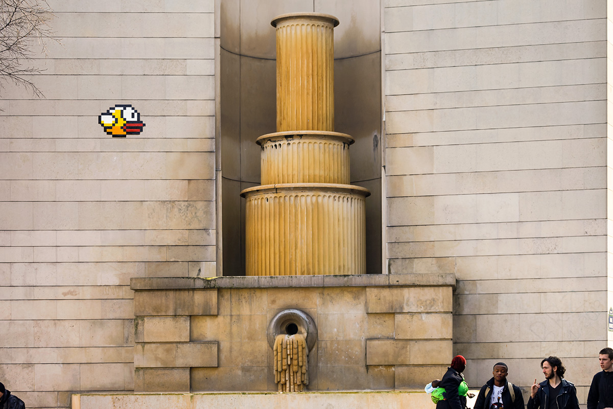 Invader - Background image