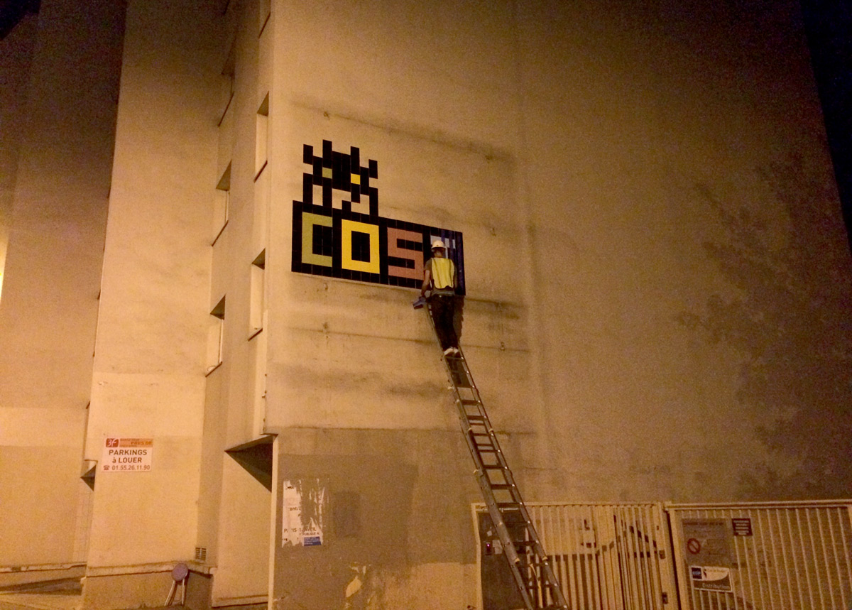 Image de fond - Invader