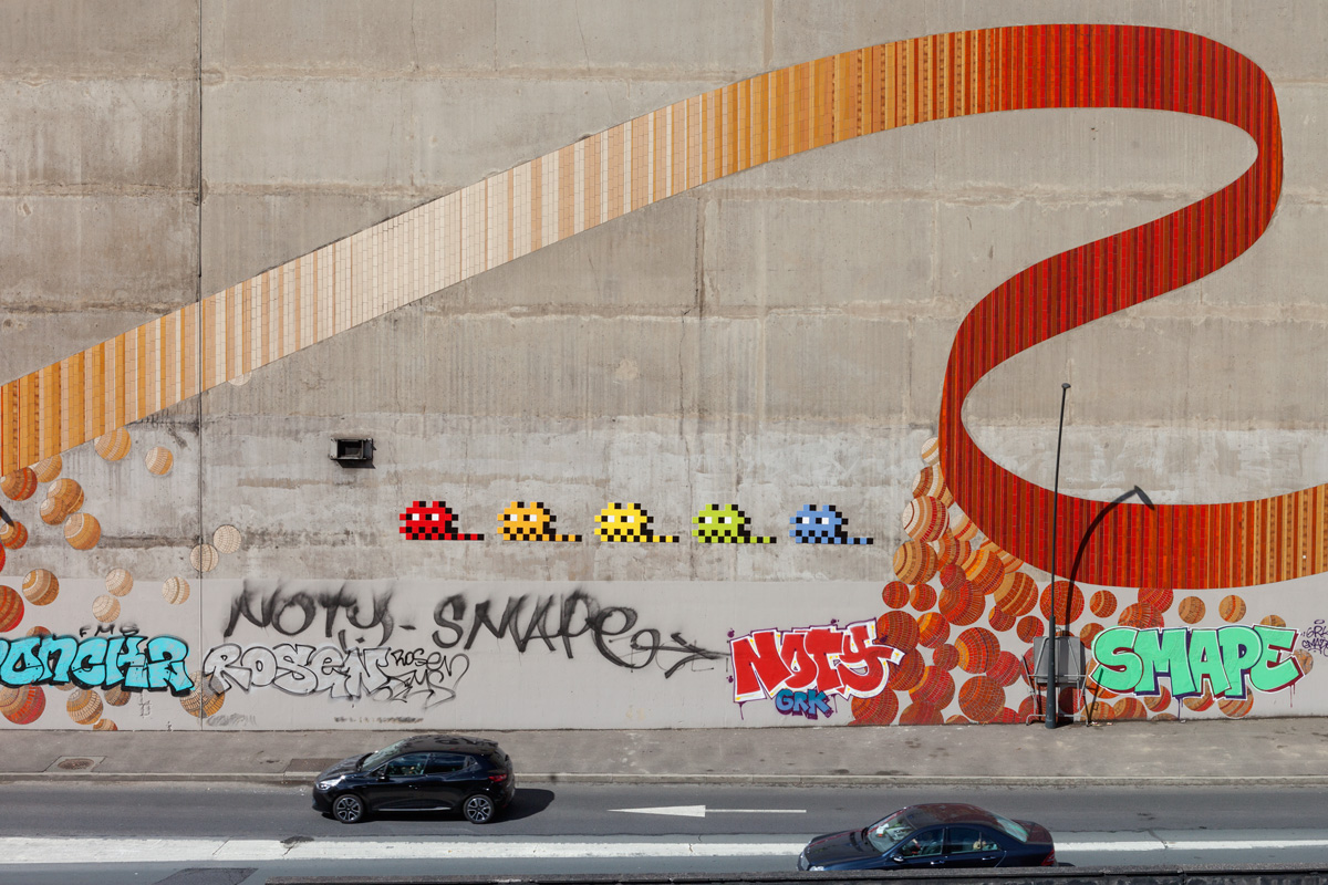 Image de fond - Invader