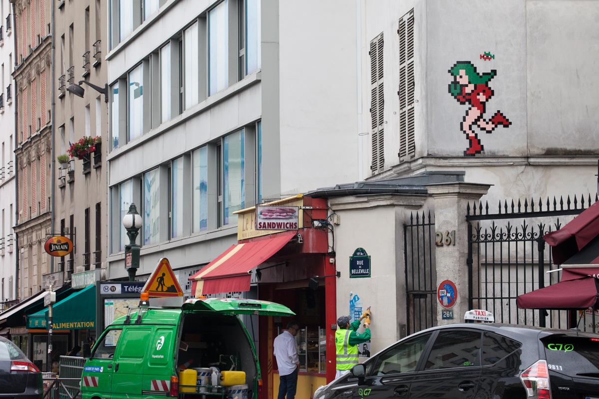 Invader - Background image