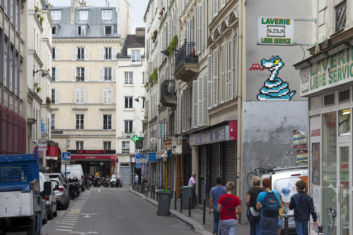 Invader - Background image