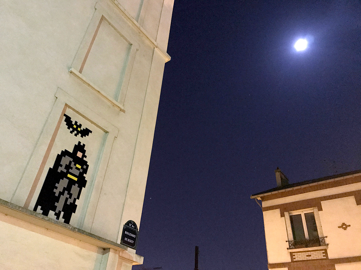 Image de fond - Invader