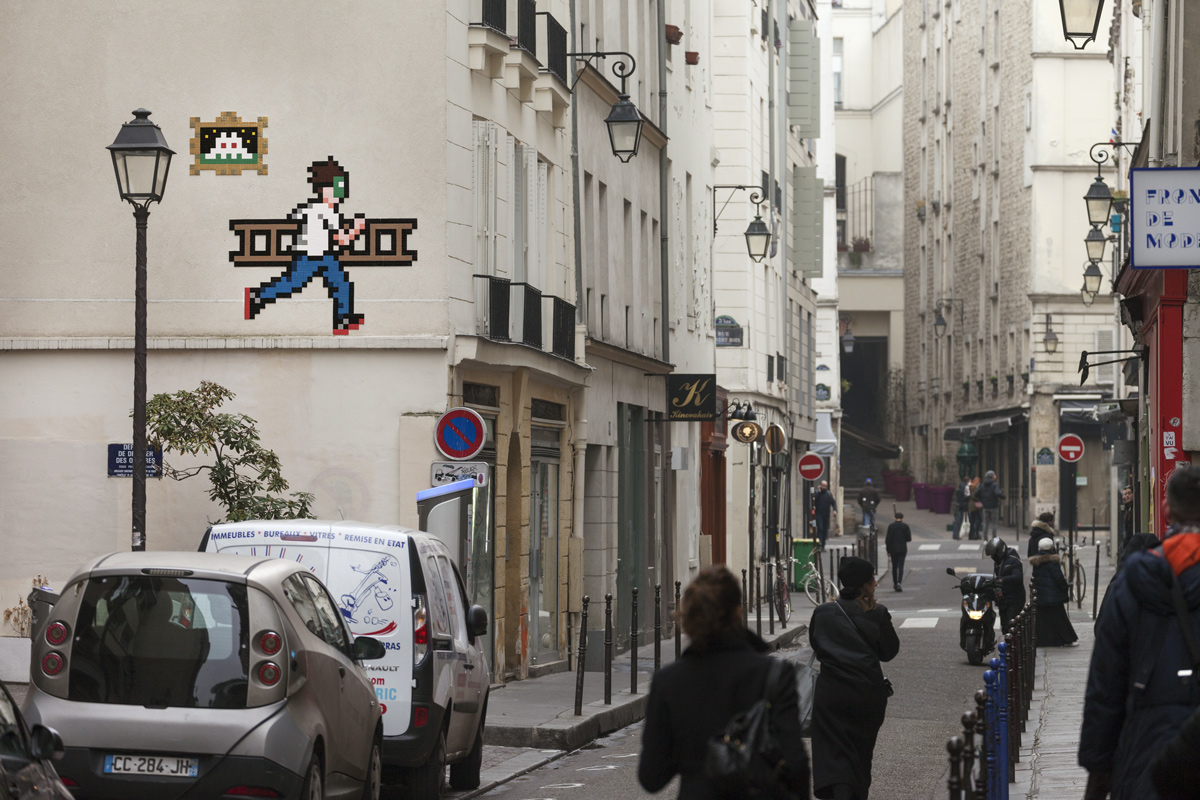 Image de fond - Invader