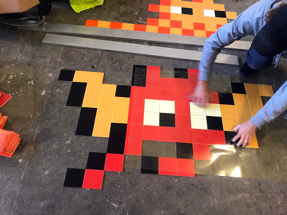 Invader - Background image