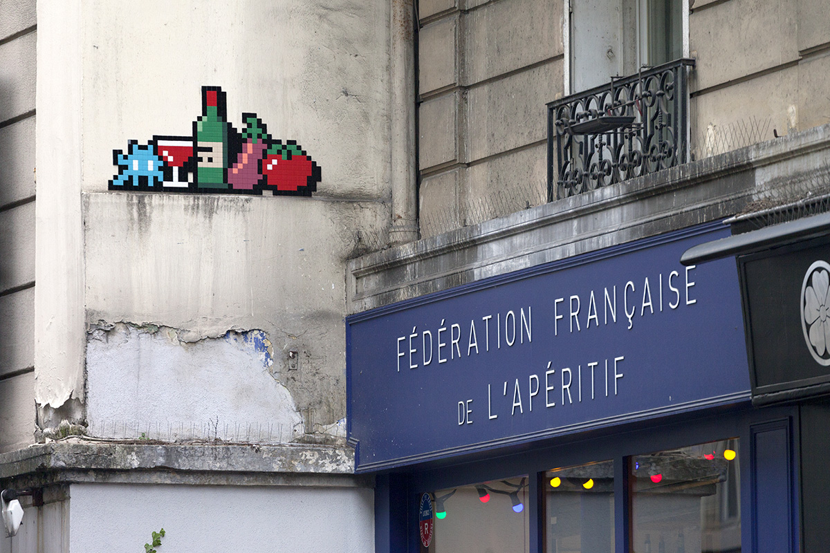 Invader - Background image