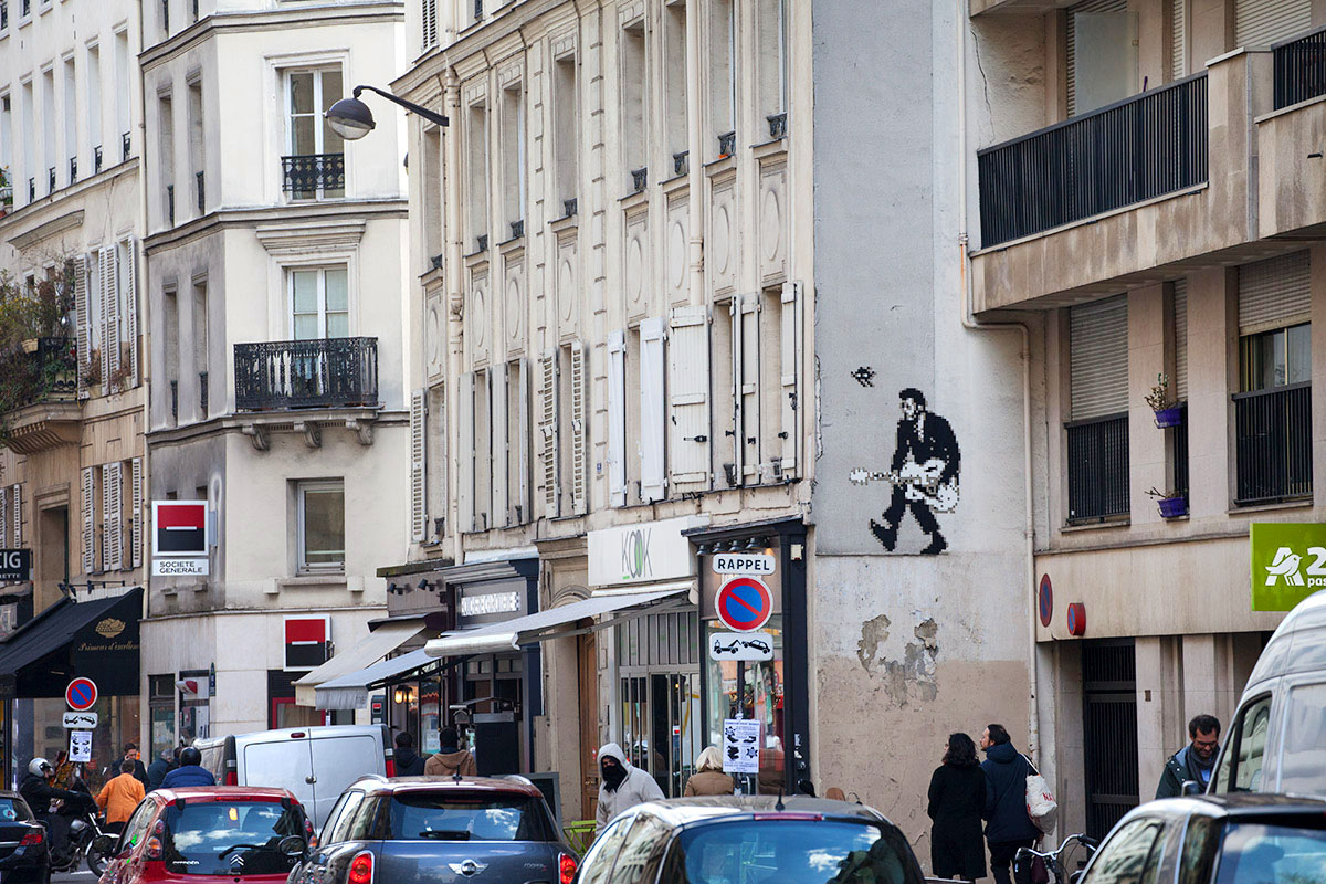 Image de fond - Invader