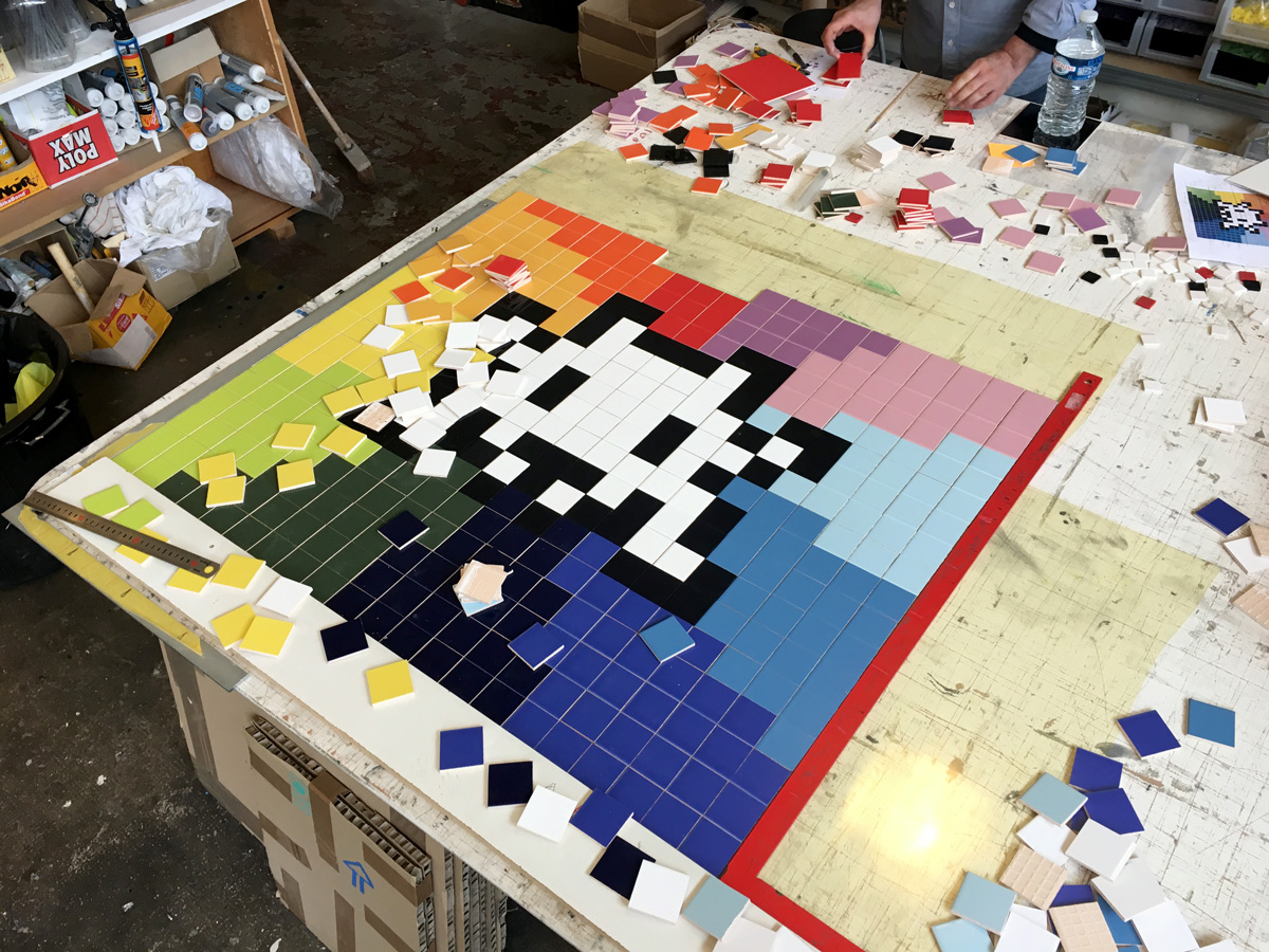 Invader - Background image