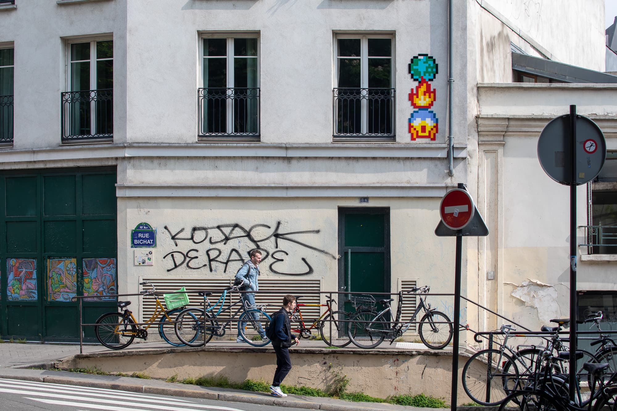 Image de fond - Invader