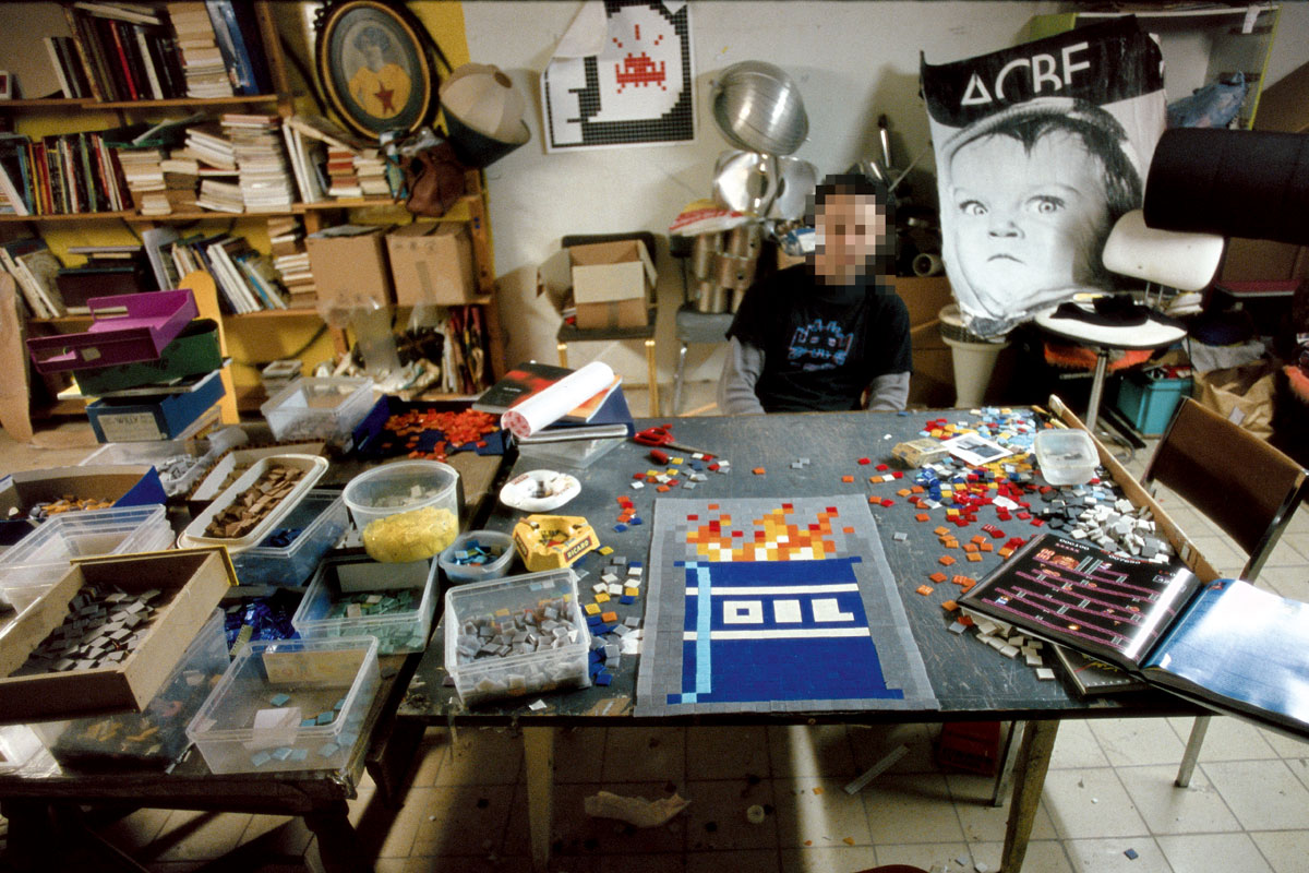 Image de fond - Invader