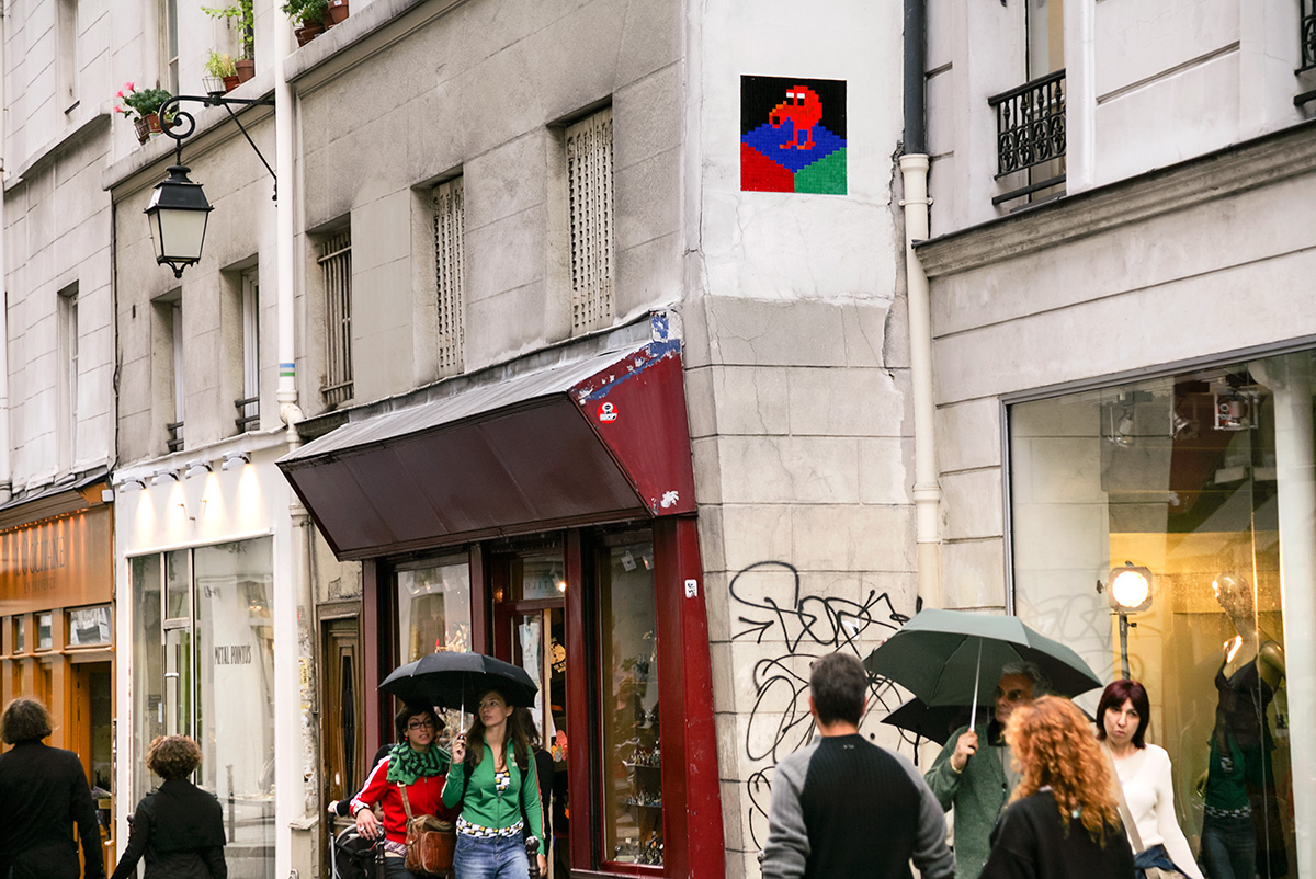 Invader - Background image