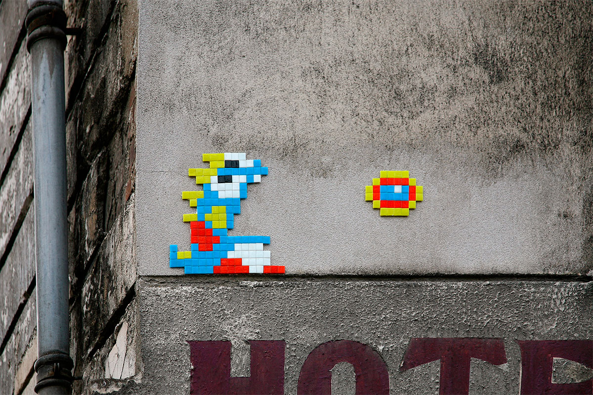 Invader - Background image