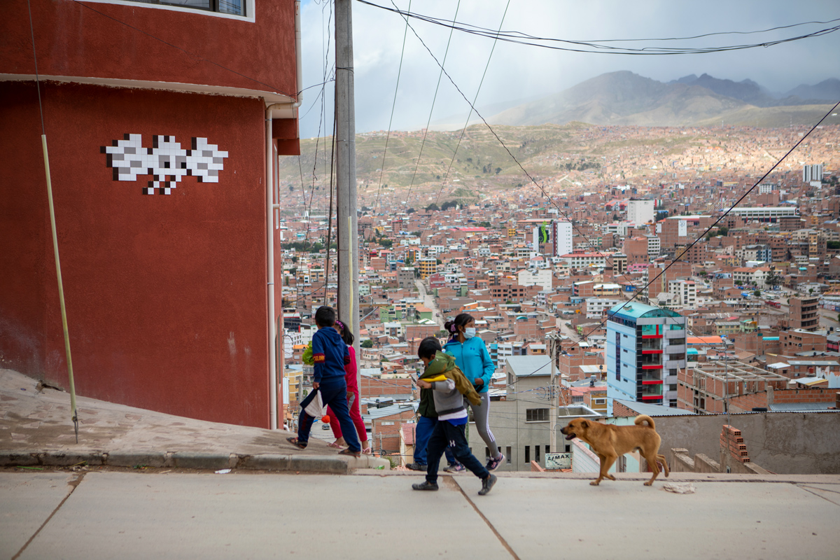 Invader - Background image