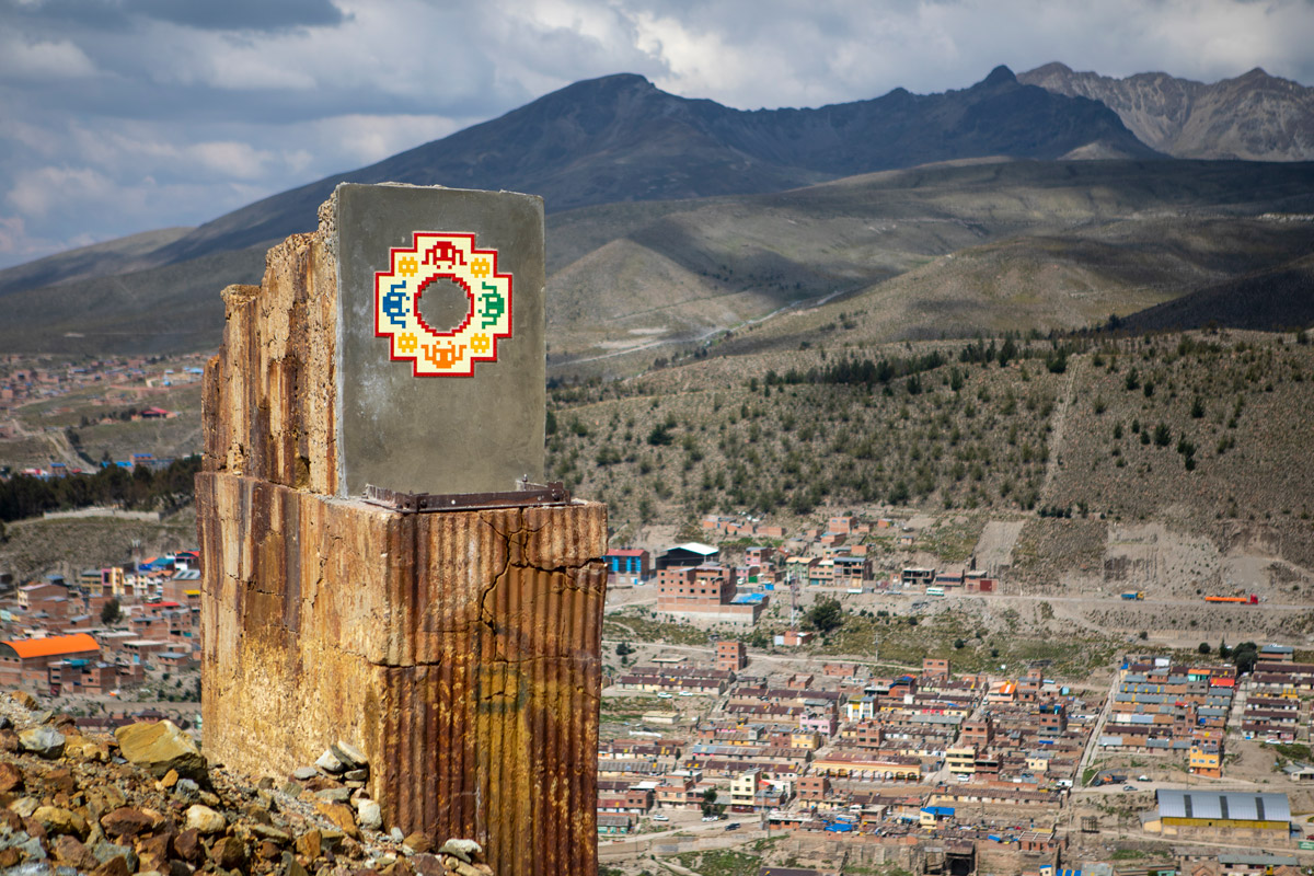 Invader - Background image