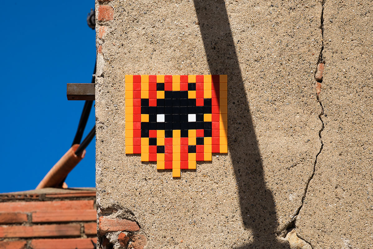 Image de fond - Invader
