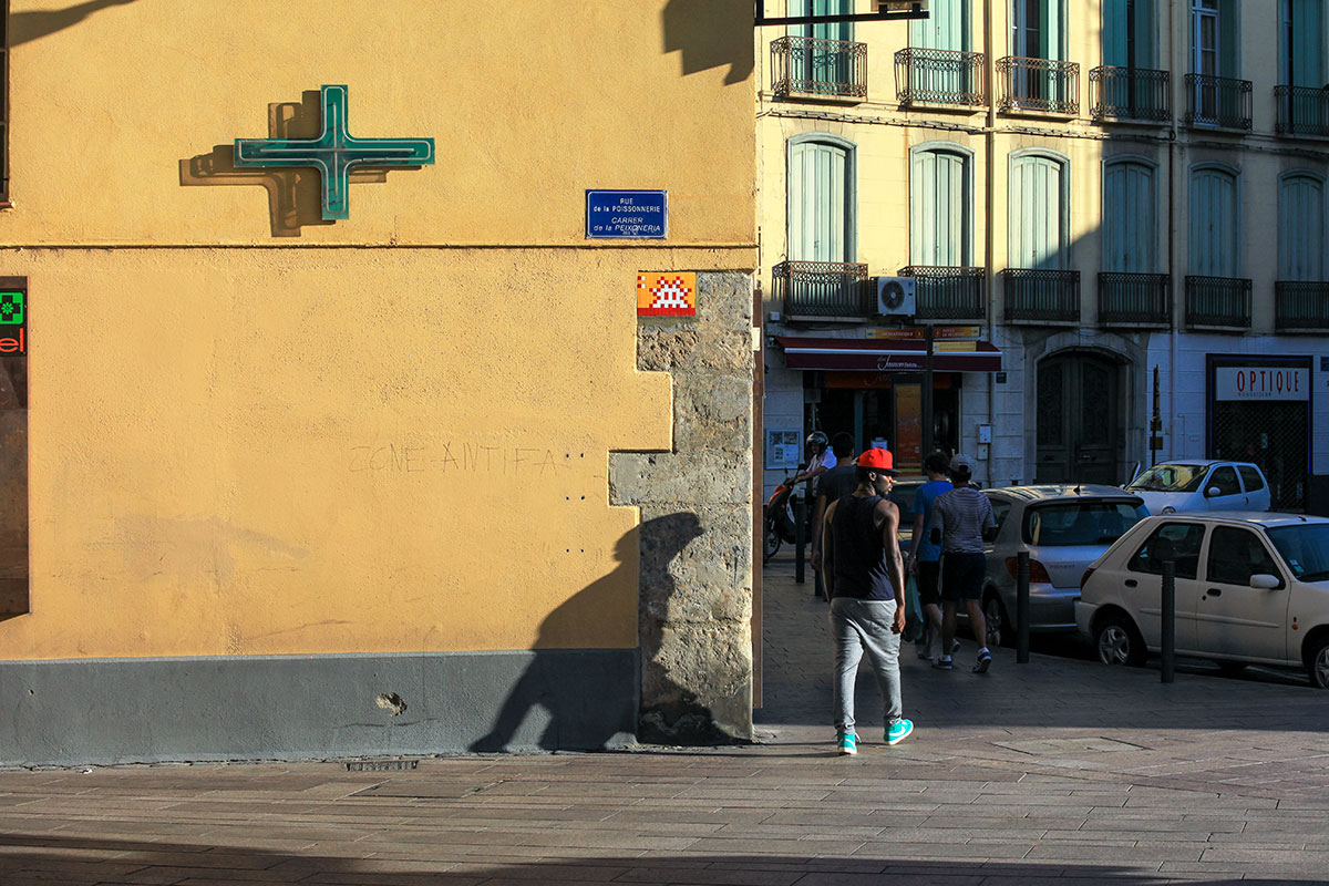 Image de fond - Invader