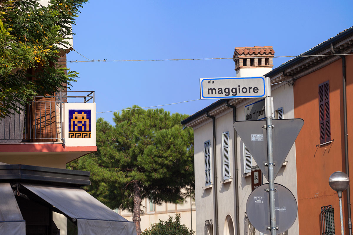 Image de fond - Invader