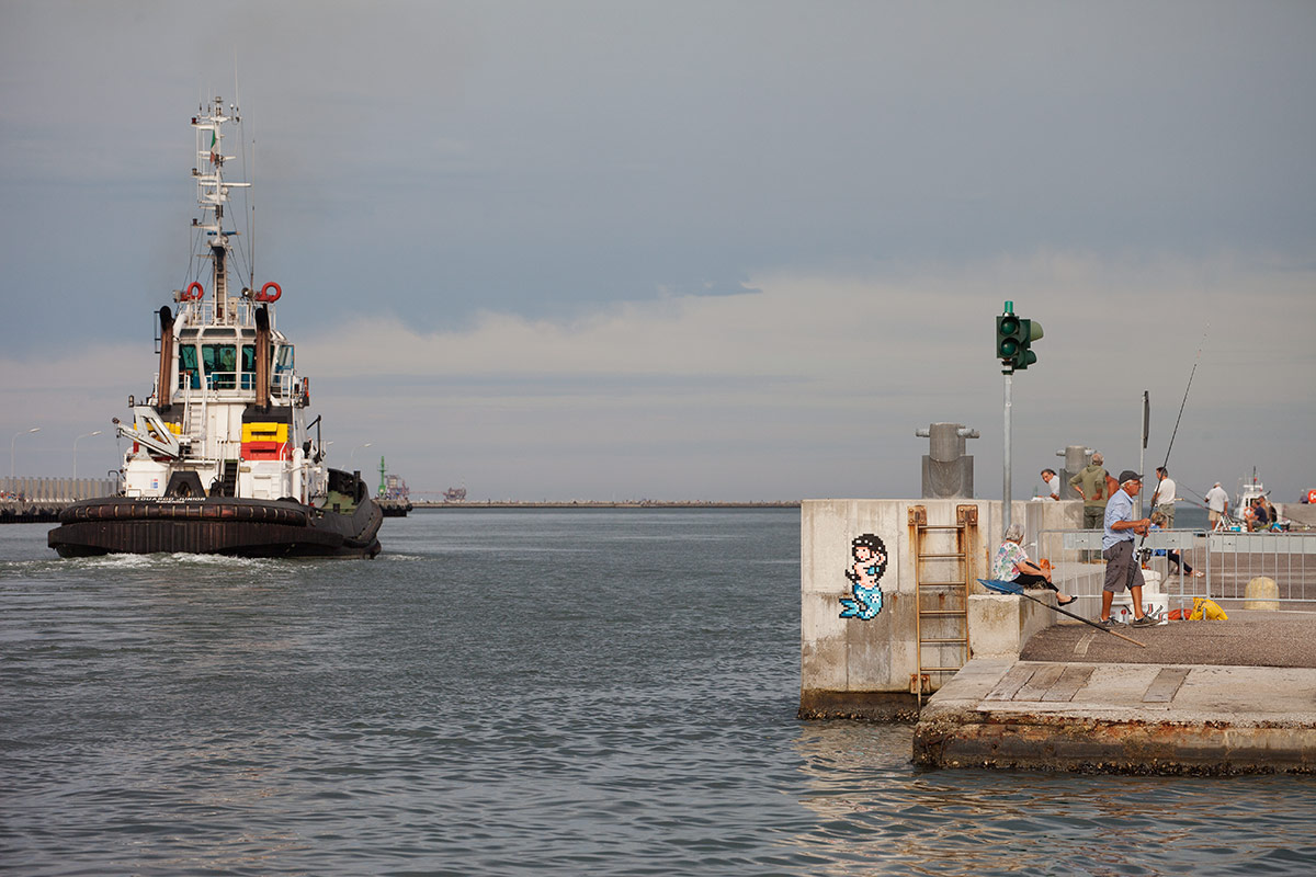 Image de fond - Invader
