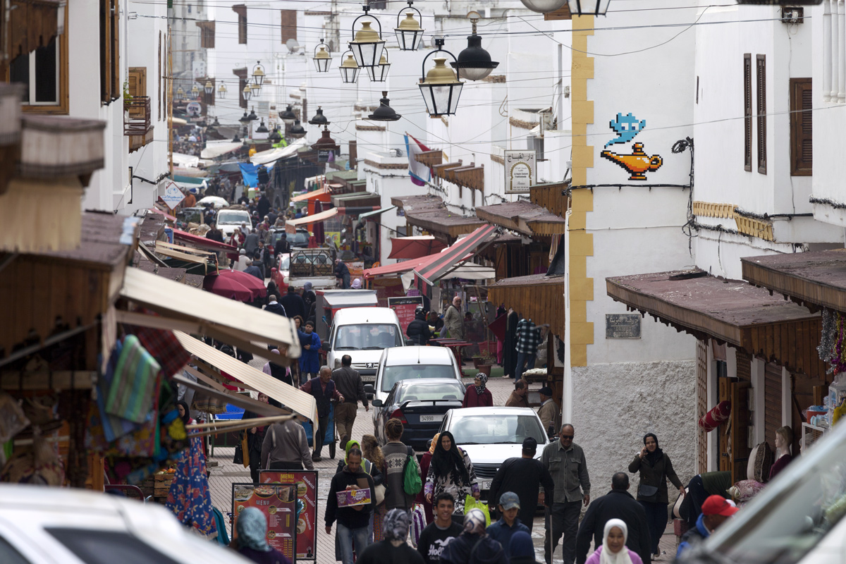 Invader - Background image