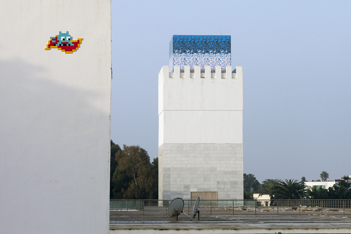 Image de fond - Invader