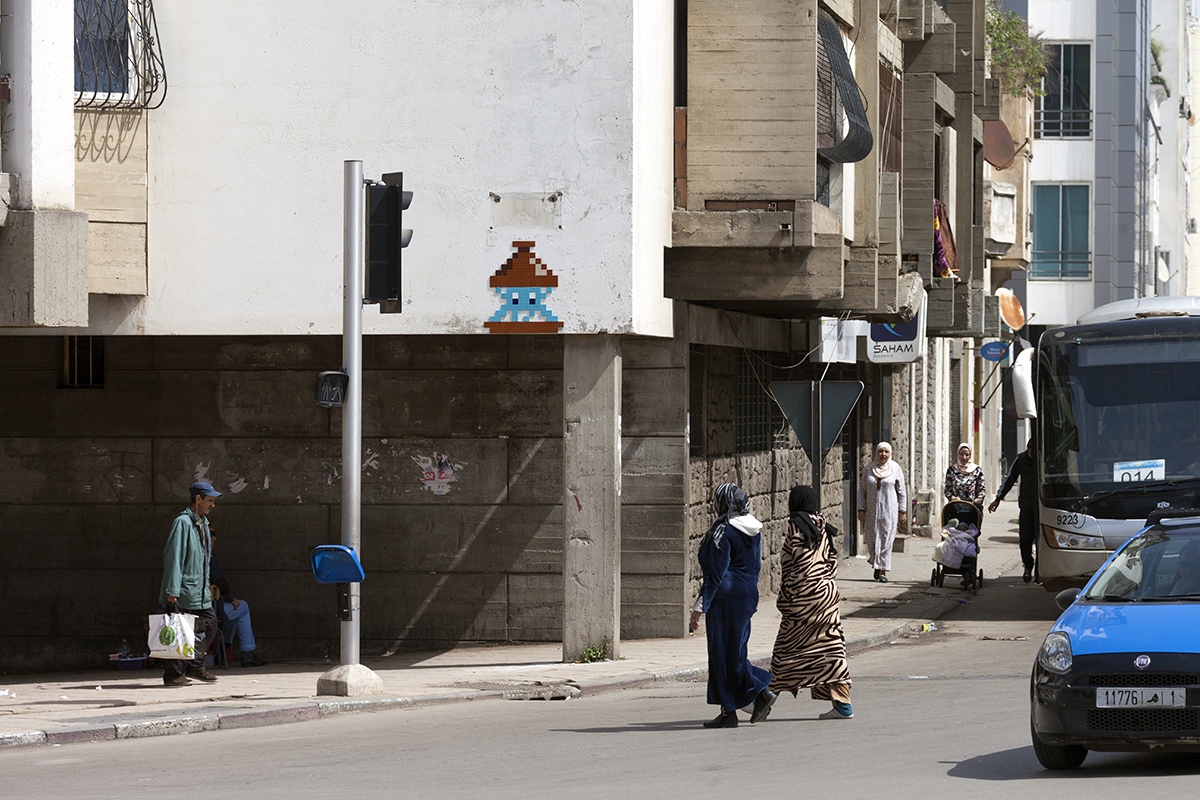 Invader - Background image