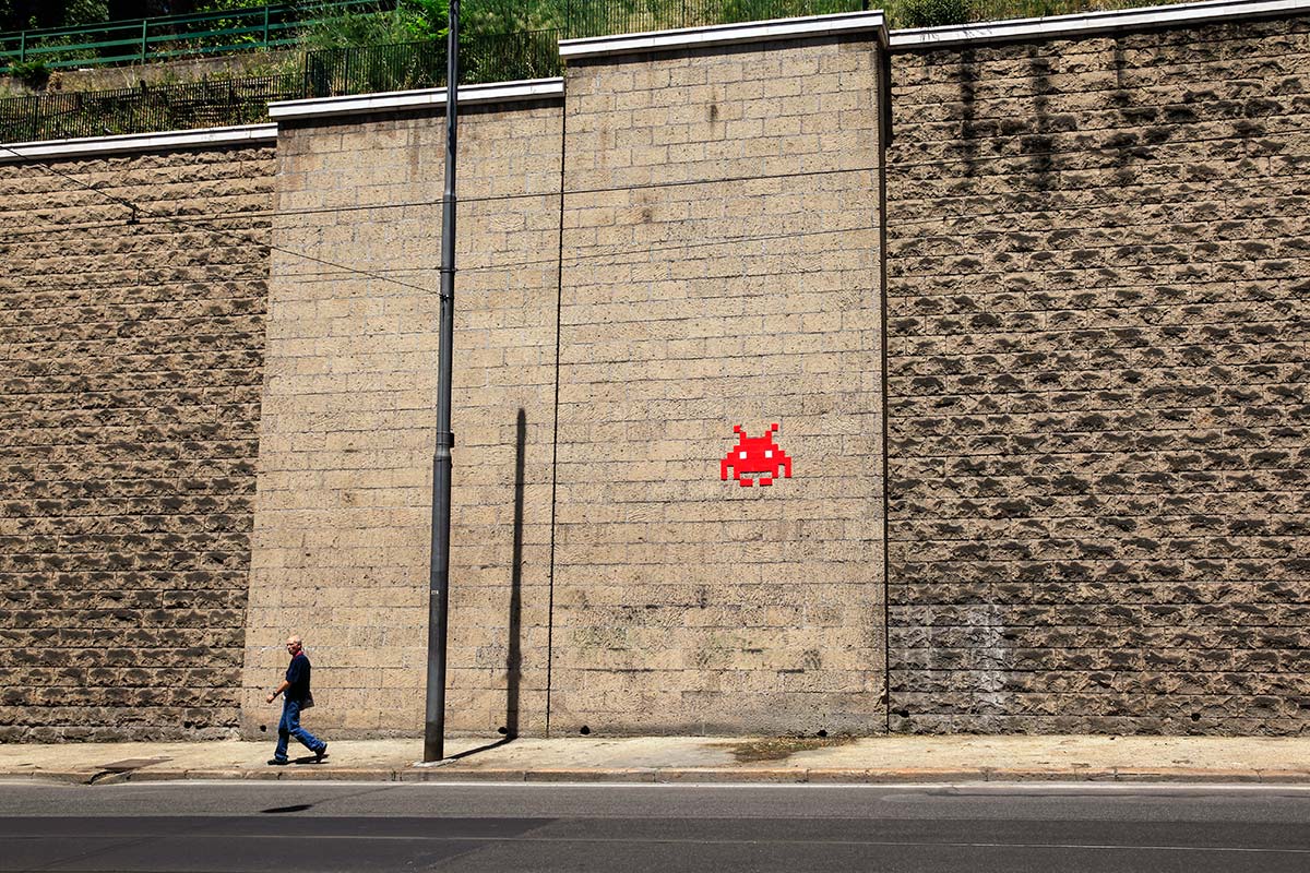 Invader - Background image