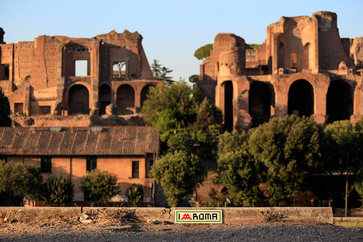 Invader - Background image