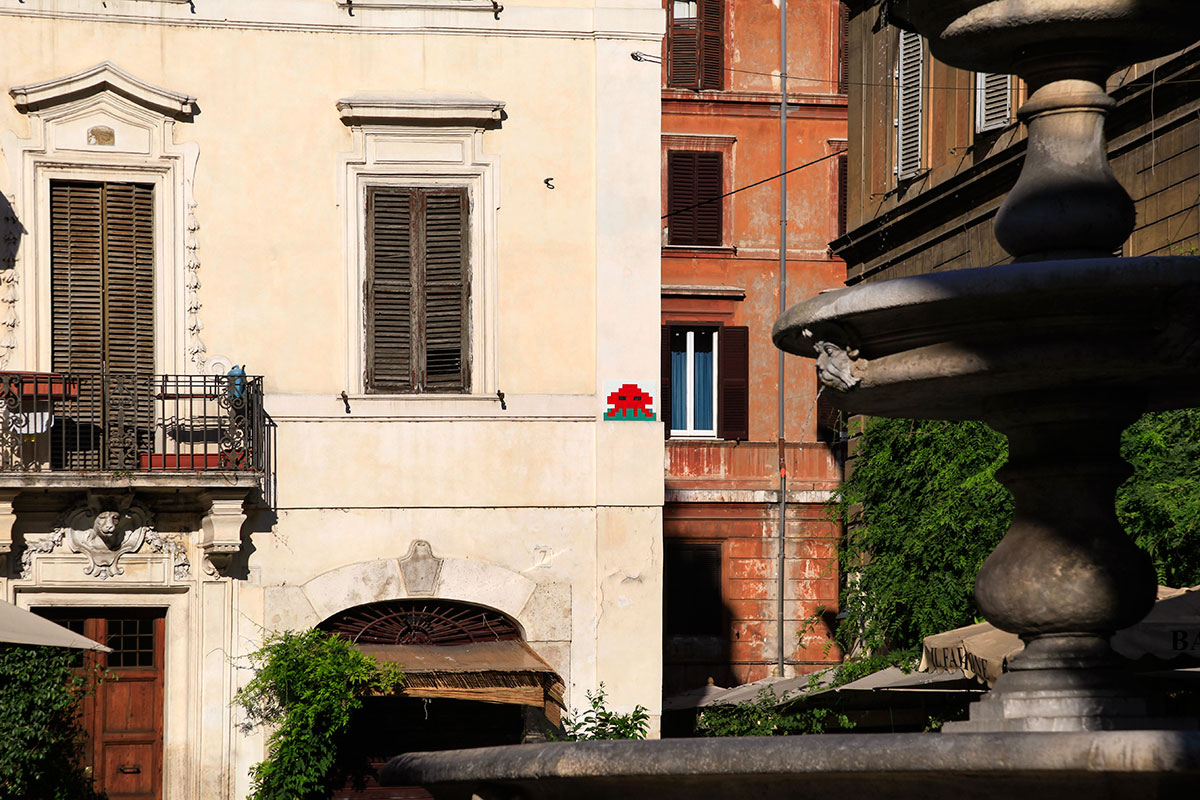 Image de fond - Invader