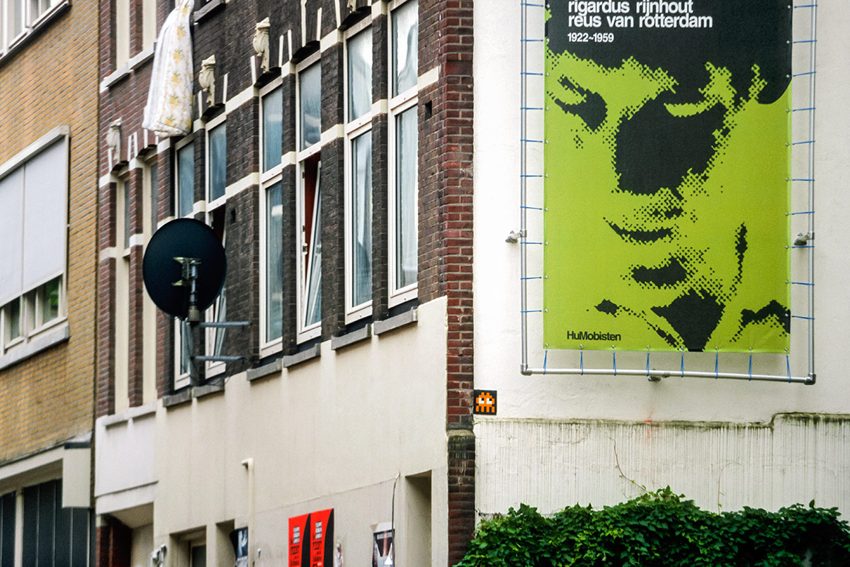 Image de fond - Invader