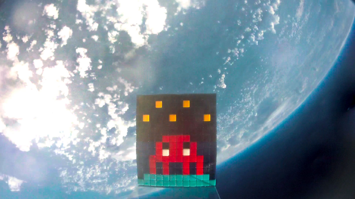 Image de fond - Invader