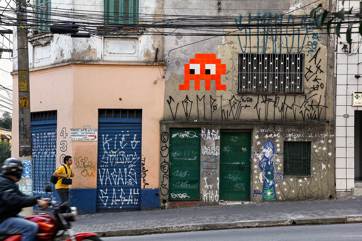 Image de fond - Invader