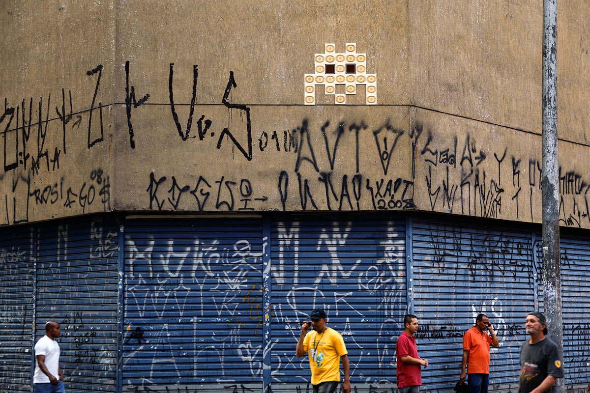 Image de fond - Invader