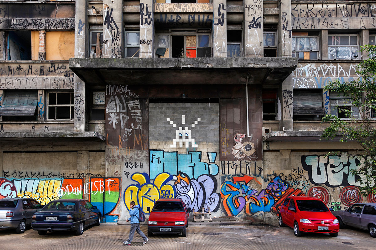 Image de fond - Invader