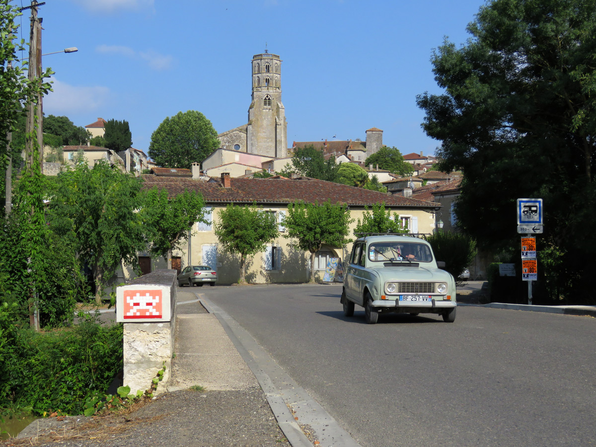 Image de fond - Invader